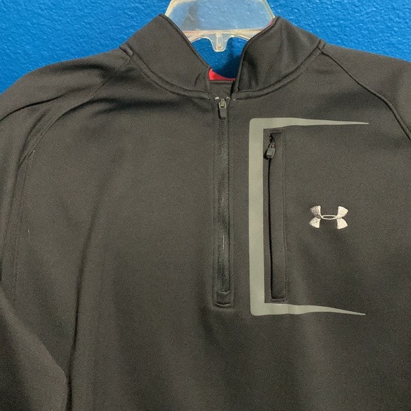 Under armor Half zip Jacket Coldgear large - Picture 2 of 9